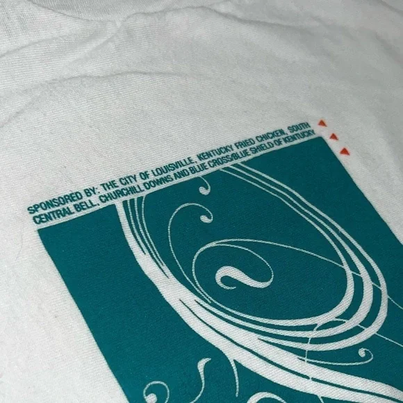 1987 Vintage USA Made Louisville Bluegrass Music Festival Single Stitch T-Shirt - Picture 6 of 11